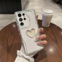 ราคา S 22 23 21 น่ารัก 3d Love Heart เคสซิลิโคนสําหรับ Samsung Galaxy S24 S22 S21 Ultra S23 Fe Ultra Plus 5g ผู้หญิง TPU ปกหลัง S20fe (29662296868)