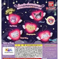 ราคา พร้อมส่ง ของแท้ กาชาปอง พวงกุญแจหัวใจ Sanrio มีไฟ Gashapon Dreaming Angel Light Swing Keychain นำเข้าจากญี่ปุ่น (43822624896)