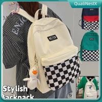 ราคา COD MODE Korea กระเป๋าสะพายไหล่ลายสก็อตสำหรับผู้หญิง กระเป๋านักเรียน กระเป๋าเดินทางสำหรับเด็กผู้หญิง วัยรุ่น นักศึกษาหญิง QualiNestX (40576798218)