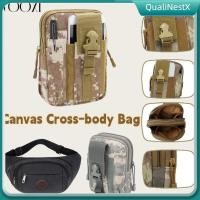 ราคา COD กระเป๋าใส่เหรียญผ้าแคนวาส กระเป๋าคาดเอวใส่โทรศัพท์มือถือขนาดเล็ก QualiNestX (50752700174)