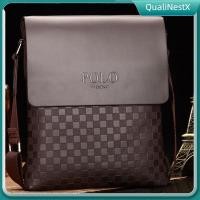 ราคา COD กระเป๋าสะพายไหล่ทรงธุรกิจลำลองสำหรับผู้ชาย Polo กระเป๋าสะพายไหล่ทรงเอียง กระเป๋าเดินทางลำลอง กระเป๋าสะพายไหล่แนวเทรนด์ QualiNestX (52402419559)