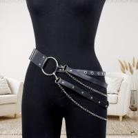 ราคา ผู้หญิง ปู่ หนังกางเกงยีนส์เข็มขัดหลายชั้นออกแบบโซ่เข็มขัดเอวสําหรับเสื้อชุดกระโปรงกางเกงยีนส์เสื้อกันหนาว (54301866561)