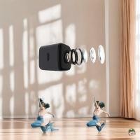 ราคา กล้องวงจรปิดไร้สายแบบพกพา Night Vision HD วงจรขนาดเล็กสําหรับรักษาความปลอดภัยภายในบ้าน (57951001725)