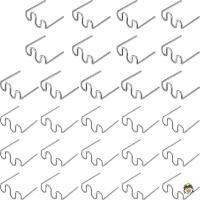 ราคา 1000ชิ้นเครื่องเชื่อมพลาสติกซ่อมคลื่นลวดเย็บกระดาษสําหรับเชื่อมชุดเครื่องมือ (46101083053)