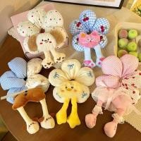 ราคา ตุ๊กตาดอกไม้ scrunchy แหวนผมหญิง หัวเชือกหัวดอกไม้ ทรงเรียบหรู สำหรับฤดูร้อน (41922496121)