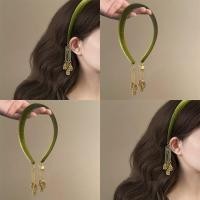 ราคา ที่คาดผมโบธิใบไม้ภายใต้ ผ้ากำมะหยี่สีเขียว ที่คาดผมแบบจีน สไตล์เหมียวเจียง ที่คาดผมระดับสูง สไตล์ประจำชาติ เครื่องทำมวยผม สินค้าเฉพาะจุด (44202927808)