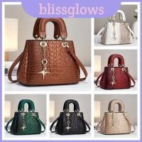 ราคา Ladies Tote Stylish Bag With Crocodile Embossed Design Interior Spacious And (46802996633)