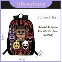 ราคา Five Nights Colourful At Freddys Backpack ผลิตจากวัสดุทําความสะอาดโพลีเอสเตอร์ได้ง่าย (56903058436)