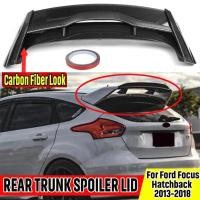 ราคา ใหม่รถด้านหลังสปอยเลอร์ Lip Boot Wing Lip Extension สําหรับ Ford Focus Hatchback 5 ประตู 2013 2018 สปอยเลอร์ด้านหลัง Tail Wing Body Kit (28253955155)