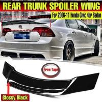 ราคา R สไตล์รถด้านหลังสปอยเลอร์ Wing Lip สําหรับ Honda สําหรับ Civic 8th 2006 2011 9th Gen 2012 2015 ด้านหลังสปอยเลอร์ Lip Boot Wing Body Kit (27703970137)