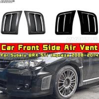 ราคา สําหรับ Subaru WRX STI Impreza 2008 2014 Body Kit รถด้านหน้าด้านข้าง Air Vent Air Vent Outlet ครอบคลุมรถอุปกรณ์เสริม (57502256253)