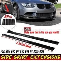 ราคา คุณภาพสูง 2 2 M ด้านข้างกระโปรง Extension Rocker Splitters Diffuser Winglet ปีกสําหรับ BMW E90 E91 E92 E93 M3 2007 2013 (52150831112)