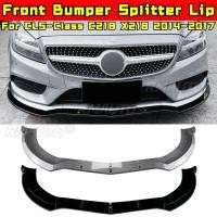 ราคา สําหรับ Mercedes Benz CLS Class C218 X218 2014 2017 Body Kit กันชนด้านหน้า Splitter กันชนหน้า Diffuser Lip รถอุปกรณ์เสริม (51052122977)