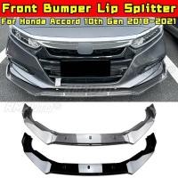 ราคา สําหรับ Honda Accord 10th Gen 2018 2021 Body Kit กันชนด้านหน้า Splitter กันชนหน้า Lip Guard Cover รถอุปกรณ์เสริม (50802127314)