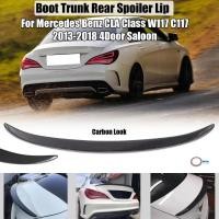 ราคา ด้านหลัง Boot Trunk สปอยเลอร์ Lip สําหรับ Mercedes สําหรับ Benz W117 C117 2013 2018 CLA45 สําหรับ AMG CLA180 CLA200 CLA220 CLA250 4 ประตู Saloon (50700795331)