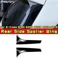 ราคา สําหรับ Mercedes Benz B Class B180 B200 W246 2012 2018 Body Kit ด้านหลังสปอยเลอร์ด้านข้างด้านหลังปีกด้านหลังสปอยเลอร์รถอุปกรณ์เสริม (53202136674)