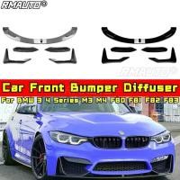 ราคา สําหรับ BMW 3 4 Series M3 M4 F80 F81 F82 F83 กันชนหน้า Splitter Lip Diffuser สําหรับ BMW 3 4 Series M3 M4 F80 F81 F82 F83 (45000793638)