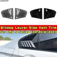ราคา หน้าต่างบานเกล็ดด้านข้าง Vent Trim หน้าต่างด้านหลังชัตเตอร์สําหรับ BMW 5 Series G30 2018 2023 รถอุปกรณ์เสริม (45052296354)