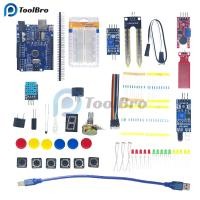 ราคา ชุดสตาร์ทเตอร์ขั้นพื้นฐาน สําหรับ Arduino UNO R3 พร้อมโมดูลไดโอด LED (23889491764)