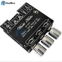 ราคา ZK 302T สเตอริโอเครื่องขยายเสียง 1 ชิ้นบลูทูธ High Power Bass AMP 2 0 สําหรับ CH 30W 30W เครื่องขยายเสียง P9JD (47403132969)