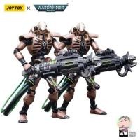 ราคา JOYTOY Warhammer 40K Necrons Szarekanyan lmortal พร้อมฟิกเกอร์ Tesla Carbine (54102842629)