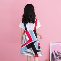 ราคา สปอต เสื้อผ้าเด็ก 3 14 ปี ชุดเด็กผู้หญิง ชุดเด็กโต ชุดฤดูร้อน 2023 ใหม่ แฟชั่นเด็ก ชุดเจ้าหญิง ลายสาวน้อย กระโปรงพลีท เสื้อยืดลำลอง กระโปรง (56202565003)