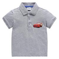 ราคา แสง Mcqueen รถเด็กเด็กโปโลเสื้อยืดแขนสั้นฤดูร้อนผ้าฝ้าย 100 Tee เสื้อลำลอง สีชมพูสีฟ้า (47652580346)