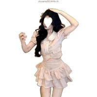 ราคา Wirah Brand DW192 Seashell Dress ชุดเดรสสั้น ผ้าซาตินทอแจ็คการ์ด ปักลายท้องทะเล แต่งลูกไม้รอบปก (50550642469)