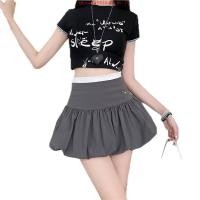 ราคา JARINYA S XL กระโปรงสั้นบอลลูน ปักเพชร JY K96 (56152499460)