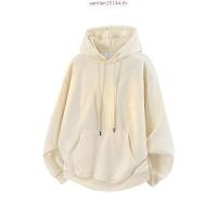 ราคา Uniqlo เสื้อสเวตเตอร์สีทึบแขนยาวผู้ชายมีฮู้ดแบบบาง (49352922418)