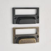 ราคา เรียบง่ายป้ายโบราณกรอบธุรกิจผู้ถือบัตรโลหะผสมสังกะสีลิ้นชักช่องเสียบการ์ดกรอบนามบัตรจับตู้ยาจับจับจับ (43659263603)