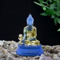 ราคา รูปปั้นพระพุทธรูปน้ําแก้วเรซิ่น แฮนด์เมดฟอยล์ทอง สำหรับตกแต่งบ้านและบูชาในห้องนั่งเล่น (43618141338)