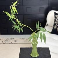 ราคา แจกันไม้ไผ่โชคลาภแจกันไม้ไผ่ไม้ไผ่ประดิษฐ์พืชสีเขียวดอกไม้ประดิษฐ์ดอกไม้ประดิษฐ์แสงหรูหราย้อนยุคเครื่องประดับเซรามิก (52851692675)
