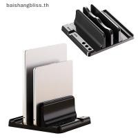 ราคา Pre พลาสติกขาตั้งแล็ปท็อปแนวตั้งผู้ถือปรับเดสก์ท็อปโน้ตบุ๊ค Dock สําหรับ iPad MacBook Mac Pro ฐานอุปกรณ์เสริม COD (25435336214)