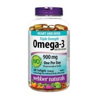 ราคา Webber Naturals Fish Oil Omega369 Fish Oil Deep Sea Concentrated Original Adult 180 แคปซูล (28472856662)