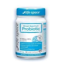 ราคา Life space Broad Spectrum Probiotic โปรไบโอติกสำหรับผู้ใหญ่ 30 แคปซูลปรับสภาพลำไส้ระบบทางเดินอาหารในวงกว้าง 60 เม็ด (28672856673)