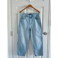 ราคา กางเกง Uniqlo Wide Fit Denim เอว 32 นิ้ว (45602842863)