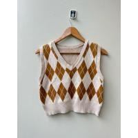 ราคา เสื้อไหมพรมกั๊กงานแฟชั่น (44301284479)