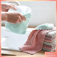 ราคา HW ผ้าขนหนูไมโครไฟเบอร์ สำหรับทำความสะอาด เช็ดจาน (2090568437)