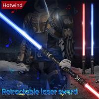 ราคา Hotwind Star Wars Lightsaber Light Saber Force Dueling แบตเตอรี่ขับเคลื่อนเสียงโลหะดาบคอสเพลย์ Luminous ของเล่นเด็ก F3N9 (24580538926)