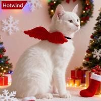 ราคา HTT Pet Wing Collar ผ้าพันคอสีทึบแมวและสุนัขปลอกคอสัตว์เลี้ยง Drool Bib Adjustabl อุปกรณ์เสริมคอสัตว์เลี้ยงของขวัญ (40022007190)