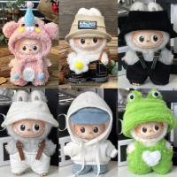 ราคา สําหรับ Mini Labubu 4 0 Monsters Pin สําหรับ Love Series สัตว์ออกแบบ Jumpsuit ชุดสําหรับ Labubu Hirono ตุ๊กตาชุดอุปกรณ์เสริม (43673915623)
