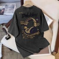 ราคา Sea Tee เสื้อยืด oversize ลายพิมพ์แฟชั่น เสื้อคอกลม cotton100 unisex วินเทจ แขนสั้น Headphones (40117309921)