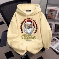 ราคา Sea Tee COD เสื้อฮู้ด เสื้อแขนยาว หลวม ใส่สบาย Straight face Santa Claus ผู้ชายและผู้หญิง เสื้อฮูด Fashion (46452983094)