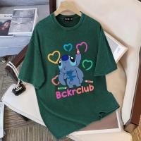 ราคา Sea Tee COD เสื้อยืด Oversize วินเทจ เสื้อ LOVE STITCH คอกลม แขนสั้น เสื้อสีฟอก t shirt cotton100 เสื้อยืดผ้าฝ้าย 3xl (43105145874)