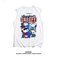 ราคา Sea Tee COD เสื้อยืด แขนกุด เสื้อกล้าม oversize ผ้าCotton100 เสื้อคู่รัก แฟชั่น แนวสตรีท เสื้อ SNOOPY เสื้อกล้ามทอม (42652184186)