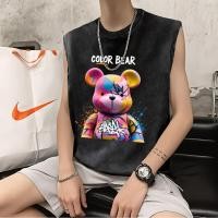 ราคา Sea Tee COD เสื้อยืด oversize เสื้อกีฬา เสื้อแขนกุด cotton100 COLOR BEAR02 shirt คอกลม โคตรนุ่ม เสื้อวินเทจ แขนกุด (40611598256)