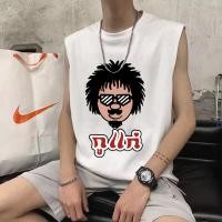 ราคา Sea Tee เสื้อแขนกุด คอกลม แฟชั่น แขนกุด ผ้าCotton 100 โคตรนุ่ม beard BOY (40465448120)