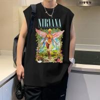 ราคา Sea Tee เสื้อแขนกุด เสื้อยืด oversize เหมาะกับใส่ออกกําลังกาย cotton100 ใส่สบาย เสื้อกีฬา NIRVANA (27292868761)