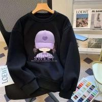 ราคา Sea Tee สเวตเตอร์ แขนยาว คอกลม ทรงหลวม Print SWEET GIRL สไตล์เกาหลี โคตรนุ่ม sweater oversize ใส่ได้ทั้งหญิงเเละชาย (57252243236)